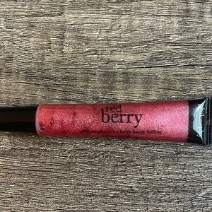 Philosophy Red Berry lip gloss - high-gloss high-flavor lip shine